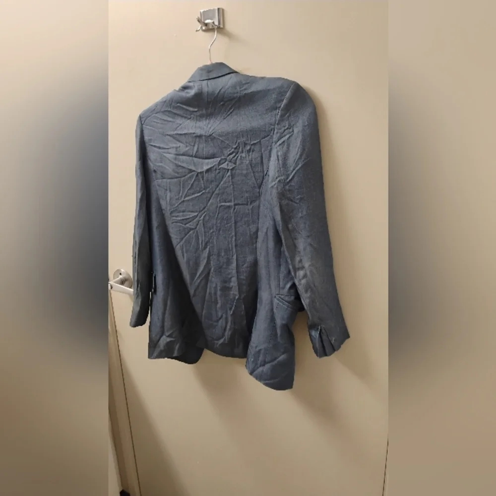 Acne Mens Blake Denim Blazer Suit Jacket Sz 38